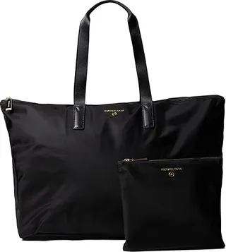 MICHAEL Michael Kors Jet Set Travel Large Packable Tote (Black) Handbags