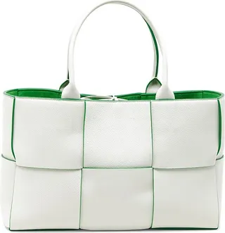 Medium Fun Arco Leather Tote