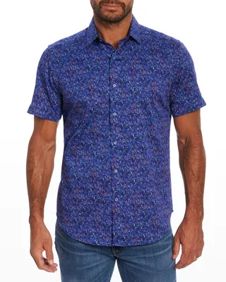 Men's Back Bay Cotton-Stretch Sport Shirt