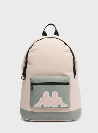 Logo Print Backpack