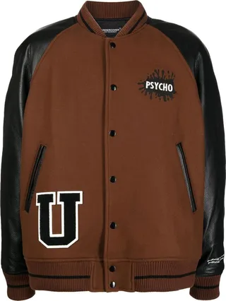 x Psycho patch bomber jacket