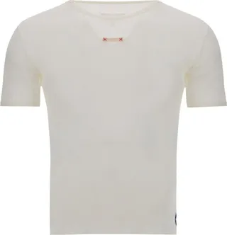 Maison Margiela Label Detailed Crewneck T-Shirt