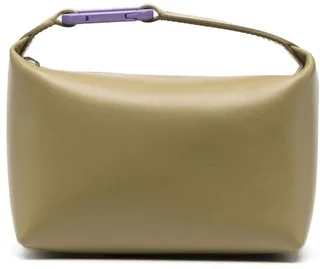 Buckle-Detail Leather Tote Bag