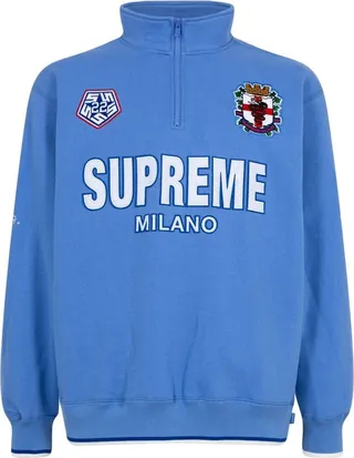 Milano half-zip pullover