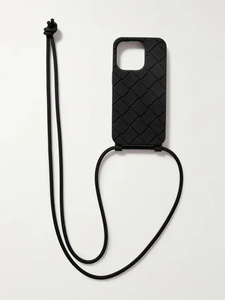 Intrecciato Rubber iPhone 14 Pro Case