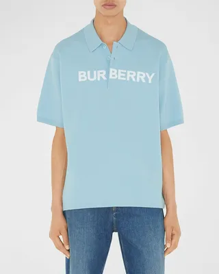 Men's Fennis Knit Logo Polo Shirt