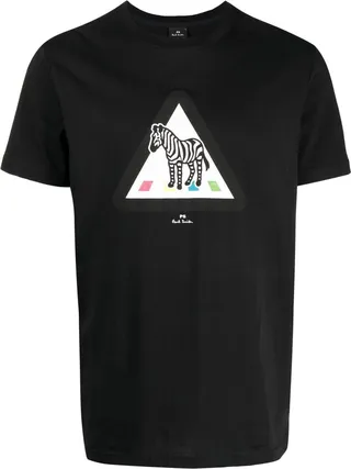Zebra Crossing organic cotton T-shirt