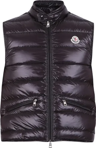 Moncler Logo Patch Padded Gilet