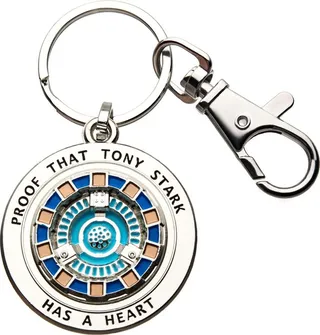 SalesOne LLC Marvel Iron Man Tony Has A Heart 3D Metal Key Chain