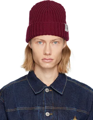 Vivienne Westwood Red Classic Beanie