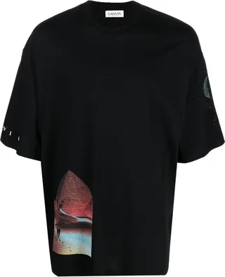 graphic-print short-sleeve T-shirt