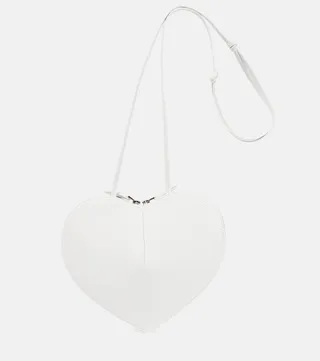 Le Coeur leather shoulder bag