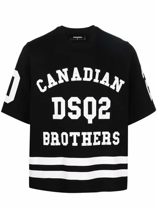 logo-print short-sleeve T-shirt