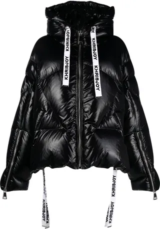 Black Iconic Puffer Jacket