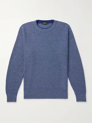 City Birdseye Baby Cashmere Sweater