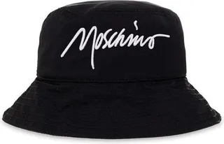 Moschino Logo Embroidered Bucket Hat