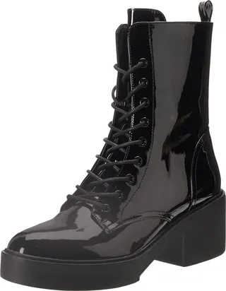 NINE WEST Women's DENIE3 Combat Boot