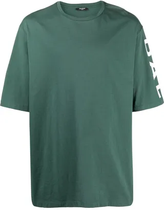 logo-print T-shirt