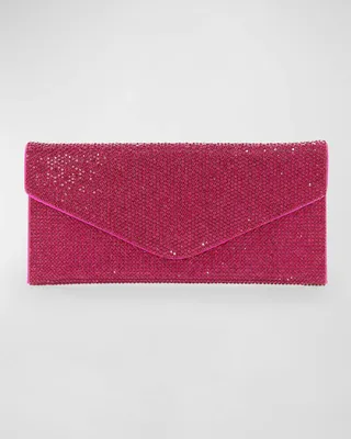 Envelope Beaded Clutch Bag
