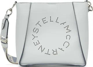 Stella McCartney Blue Logo Shoulder Bag