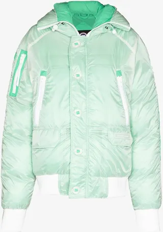 Green X-Ray Chilliwack Padded Bomber Jacket