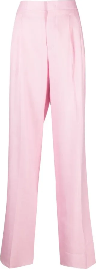 Tailored Straight-Leg Trousers