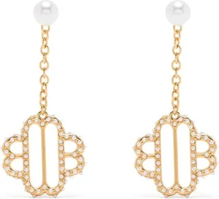Clover Pearl earrings