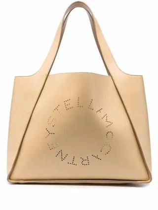 Perforated Logo Tote Bag