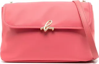 Logo-Plaque Detail Crossbody Bag