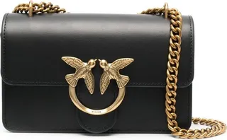 Love-Birds calf-leather shoulder bag