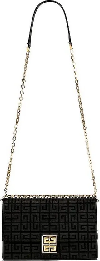 Givenchy Medium 4G Chain Bag in Black