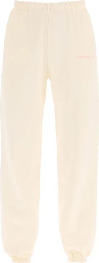 Serif Logo Sweatpants
