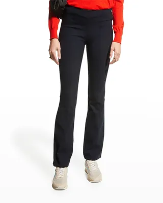 Simone Flare-Leg Cropped Pants