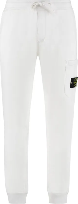 Stone Island Logo Patch Tapered Track Pants