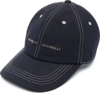 Embroidered-Logo Baseball Cap