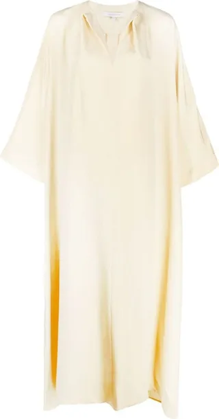 Ankle-Length Flared Dress