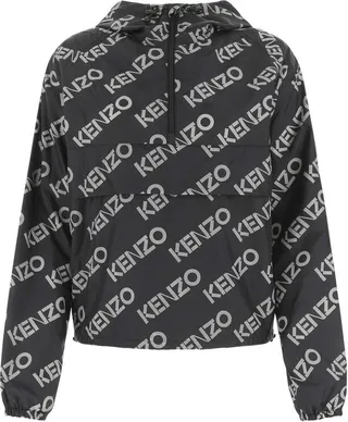 Kenzo Logo-Printed Long-Sleeved Jacket
