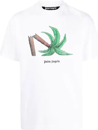 Broken Palm print T-shirt