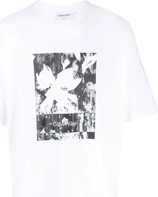 graphic-print crew-neck T-shirt