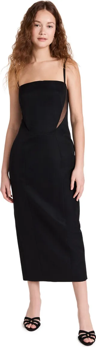 Rosie Assoulin Breastplate Cocktail Dress