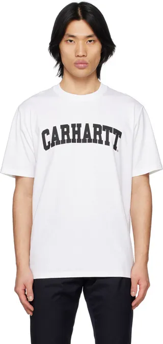 Carhartt Work In Progress White University T-Shirt