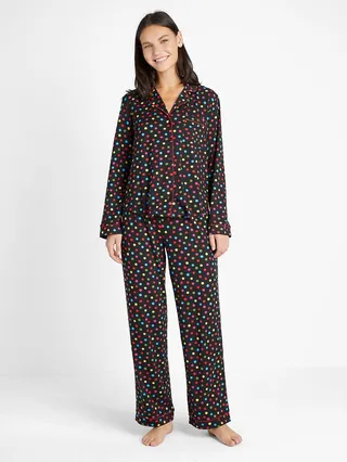 Kate Spade Long Pj Set
