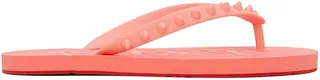 Christian Louboutin Pink Loubi Flip Thong Sandals