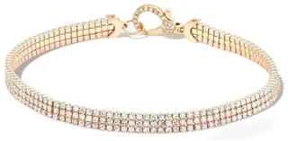 18kt Yellow Gold Diamond Bracelet