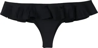 Ruffled-Detail Bikini Bottoms