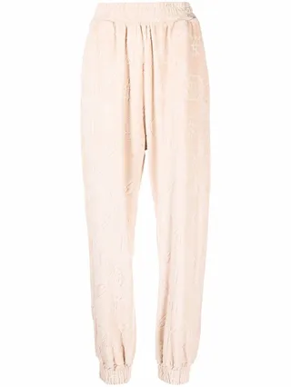 Monogram Elasticated-Waist Joggers