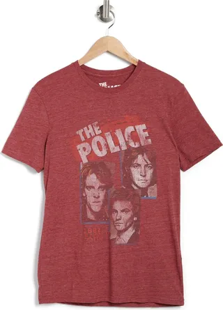 Police Graphic T-Shirt