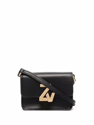 Monogram logo shoulder bag
