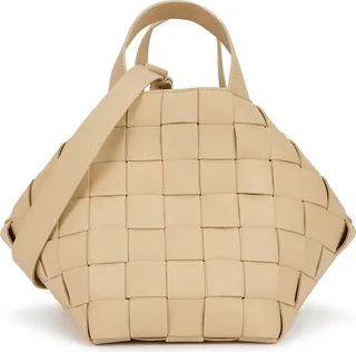 Bottega Veneta Bowling Cassette Intrecciato Leather Tote