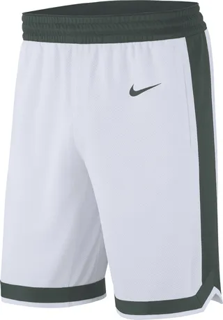 Nike Men's College (Michigan State) Replica Basketball Shorts in White